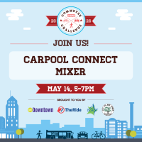 Carpool Connect Mixer May 14, 5-7pm